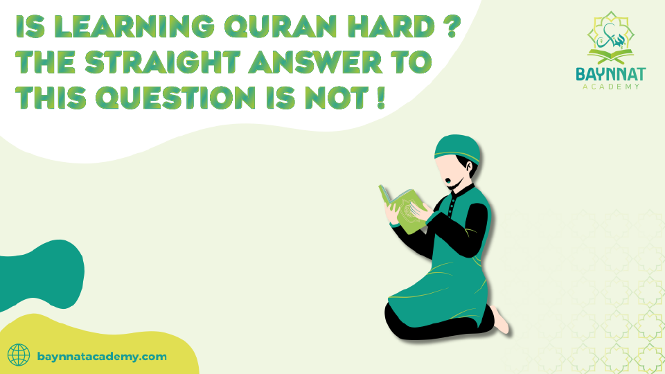 Is Learning Quran hard?