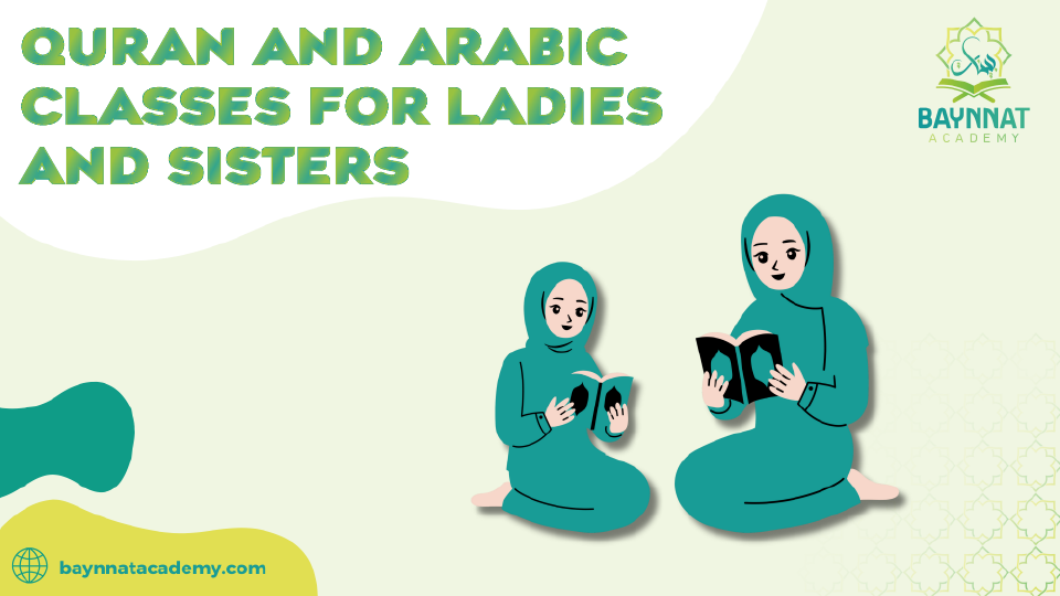 Arabic and classses for ladies